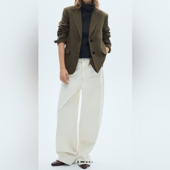 NWT Mango High Waist Balloon Jeans - Picture 2 of 10